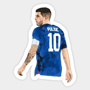 Christian Pulisic USA World Cup 2022 Sticker